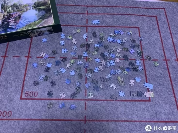 1000片拼图快速新手入门！拼图其实很简单~