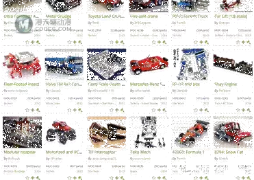 乐高资讯 篇十六：LEGO资讯 篇十六：从哪里下载免费MOC图纸？Rebrickable下载指南来了！
