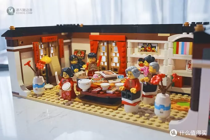 乐高LEGO 中国风春节限定 新年系列 80101年夜饭  动手玩