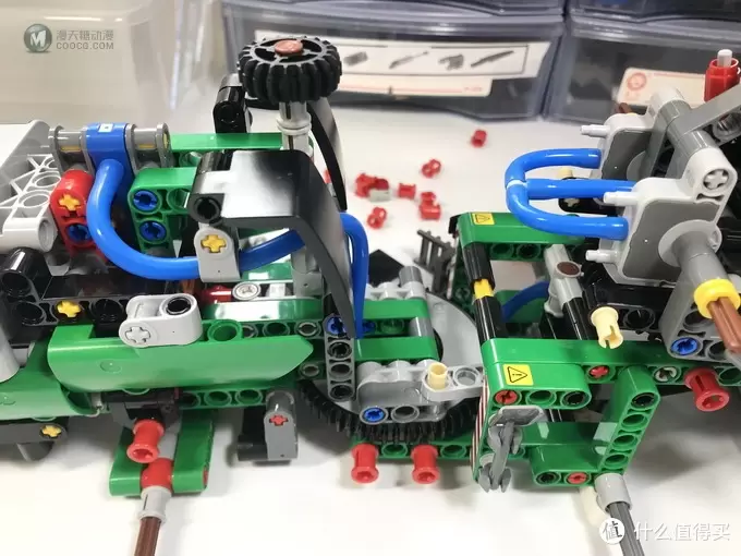 LEGO 乐高 拼拼乐 篇203： 税补来的2018年科技气动套装 42080 多功能林业机械