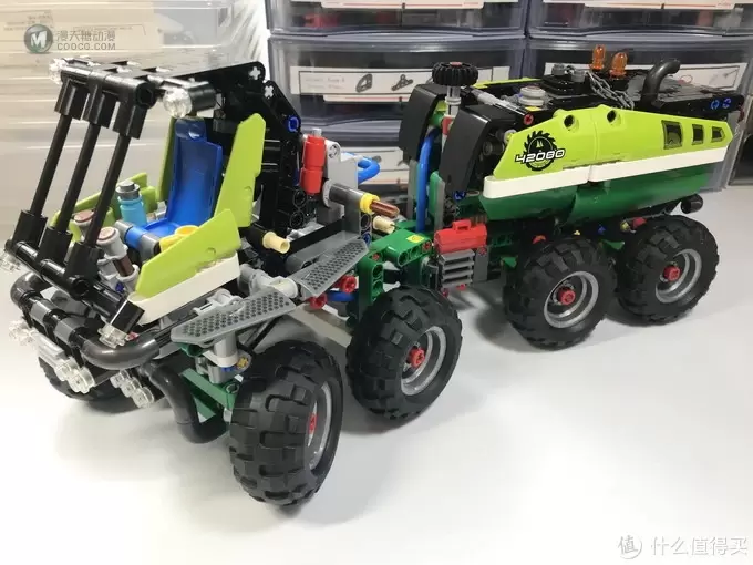 LEGO 乐高 拼拼乐 篇203： 税补来的2018年科技气动套装 42080 多功能林业机械
