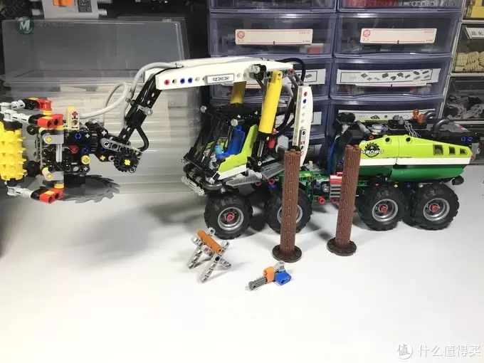 LEGO 乐高 拼拼乐 篇203： 税补来的2018年科技气动套装 42080 多功能林业机械