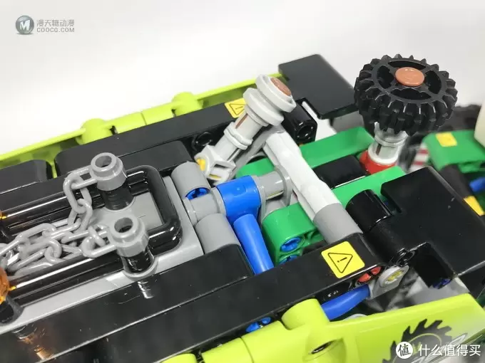 LEGO 乐高 拼拼乐 篇203： 税补来的2018年科技气动套装 42080 多功能林业机械