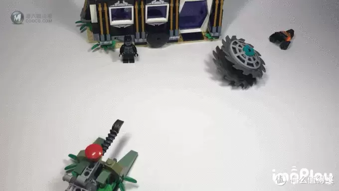 LEGO 乐高 拼拼乐 篇198：心灵之石到来，超级英雄系列 76103 乌鸦座长刃的利刃攻袭
