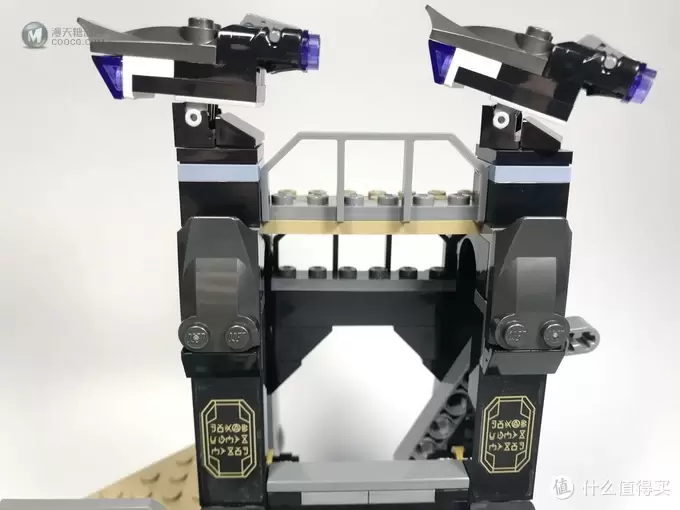 LEGO 乐高 拼拼乐 篇198：心灵之石到来，超级英雄系列 76103 乌鸦座长刃的利刃攻袭