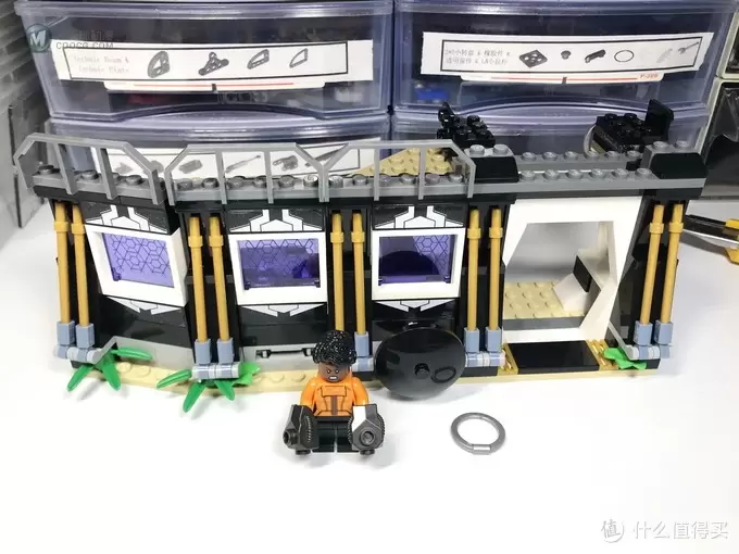 LEGO 乐高 拼拼乐 篇198：心灵之石到来，超级英雄系列 76103 乌鸦座长刃的利刃攻袭