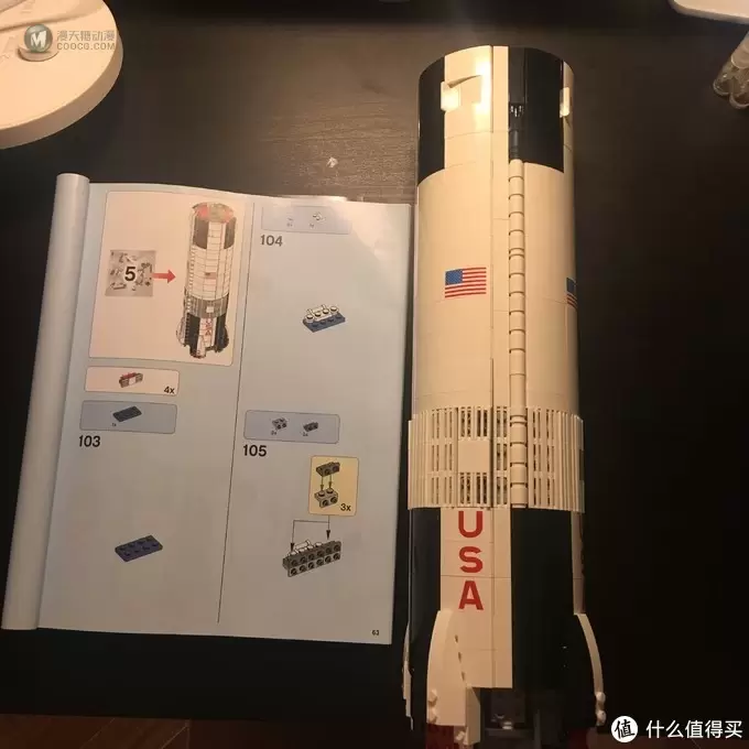 木佬佬乐高 篇二：lego 21309 土星五号火箭（多图）