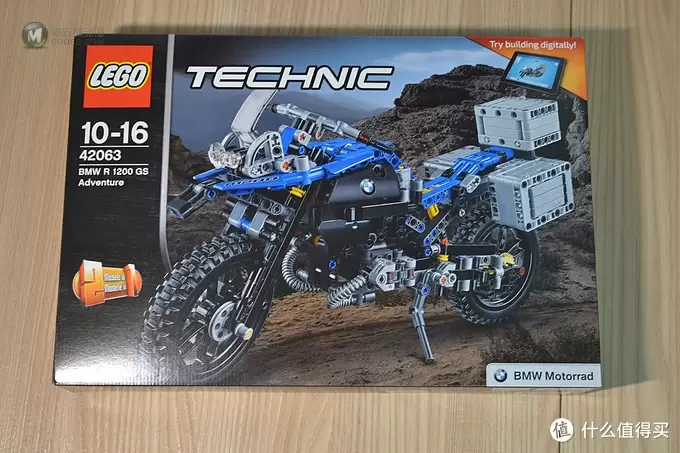 何以解忧，有我乐高 篇十：难得LP点值—LEGO 乐高 42063 宝马 R 1200 GS Adventure越野摩托车