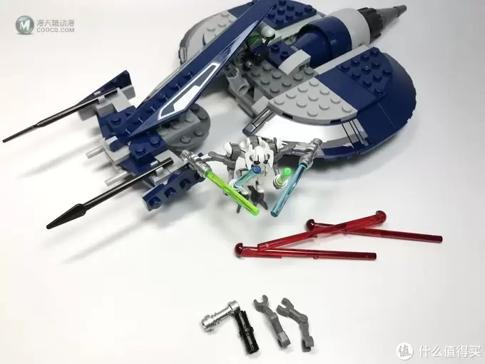 LEGO 乐高 STAR WARS 星球大战系列 75199 格里弗斯将军的战车