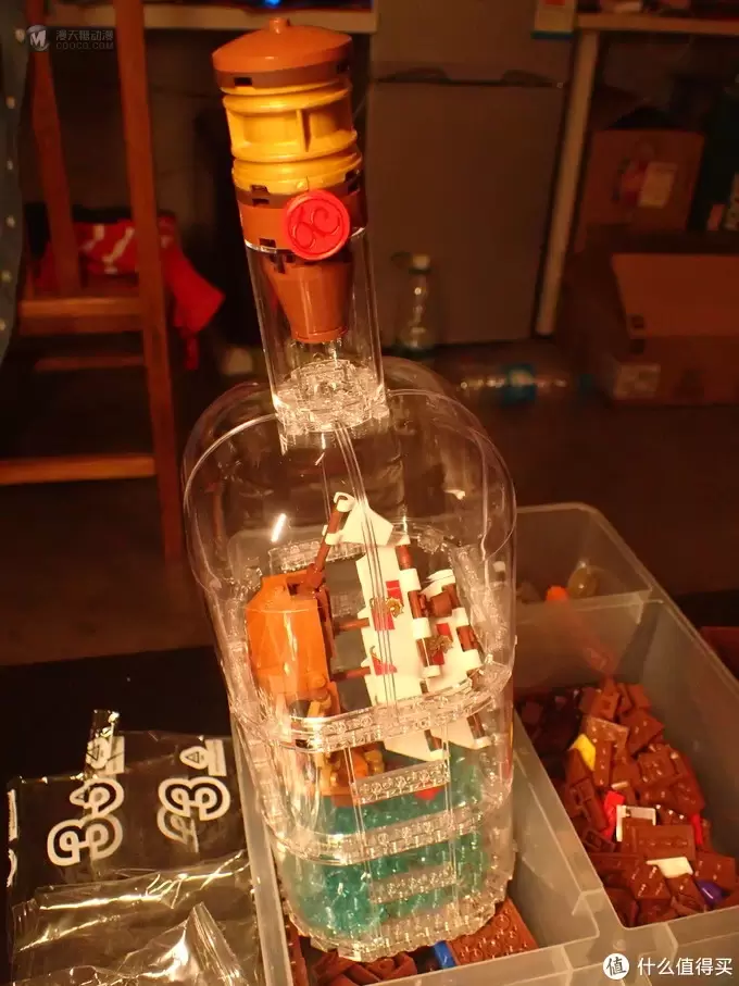 存钱买LEGO 篇二：IDEAS 创意系列 21313 典藏瓶中船