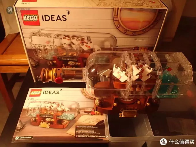 存钱买LEGO 篇二：IDEAS 创意系列 21313 典藏瓶中船