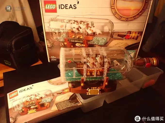 存钱买LEGO 篇二：IDEAS 创意系列 21313 典藏瓶中船