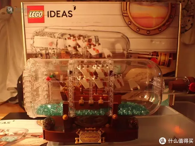 存钱买LEGO 篇二：IDEAS 创意系列 21313 典藏瓶中船