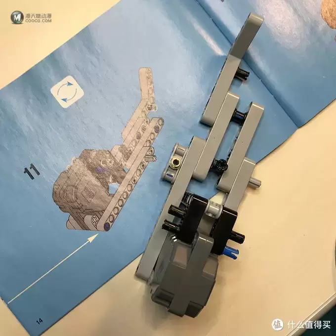 乐高这个大坑 篇四十九：#全民分享季#Lego 科技系列 42034 四轮回力越野摩托