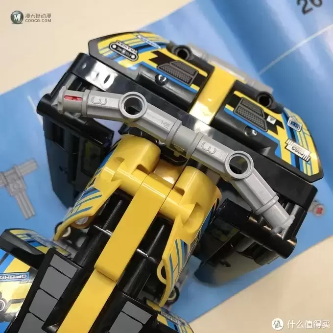 乐高这个大坑 篇四十九：#全民分享季#Lego 科技系列 42034 四轮回力越野摩托