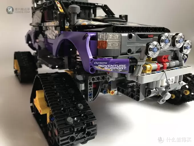 #本站首晒#LEGO 乐高 拼拼乐 2017科技系列 42069 极限雪地车