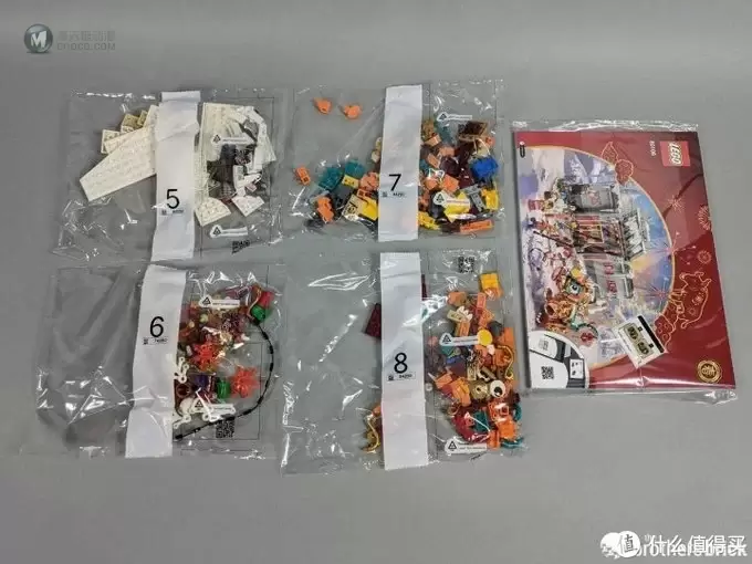 乐高中国新年限定套装80106年的故事开箱评测