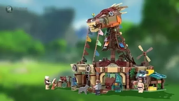 [MOC]这是中国玩家儿时的回忆，乐高积木拼搭的任天堂红白机