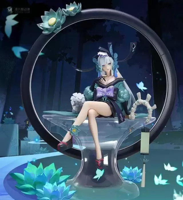 「阴阳师」青行灯1/9坐姿手办开始预定