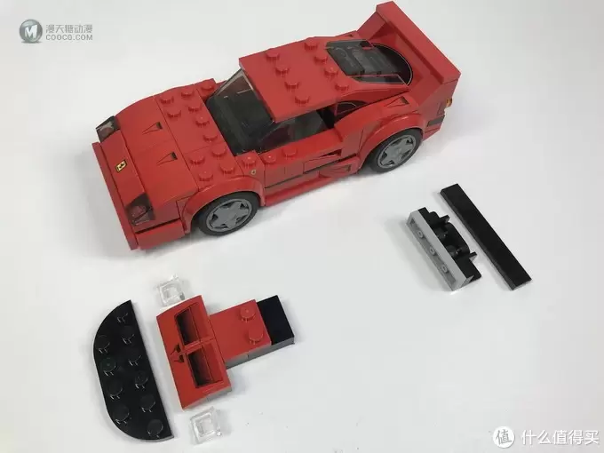 乐高 SPEED CHAMPIONS 超级赛车系列 75890 法拉利F40 Competizione