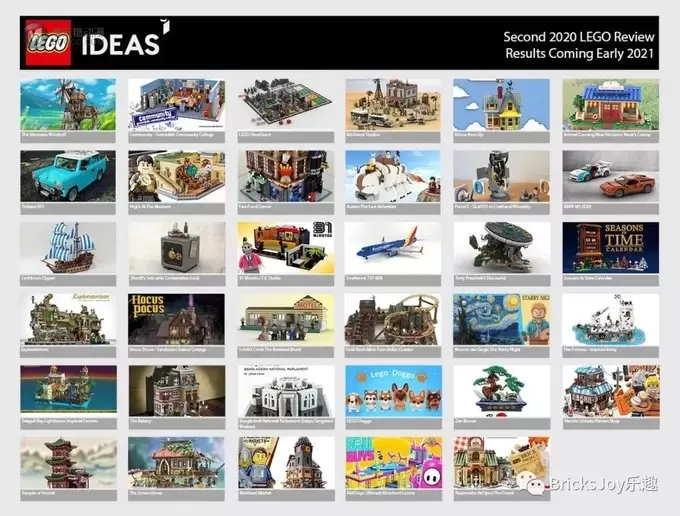 IDEAS平台2020年度第三次评审入围作品公布