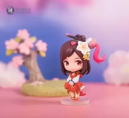 剑灵 南素柔&啸四海 Q版手办