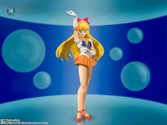 S.H.Figuarts 美少女战士 爱野美奈子 & 亚提密斯 动画色彩版