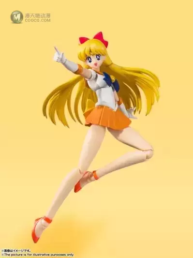 S.H.Figuarts 美少女战士 爱野美奈子 & 亚提密斯 动画色彩版