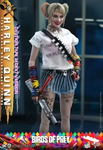 MMS566 猛禽小队和哈莉·奎茵 小丑女哈莉•奎茵(Caution Tape Jacket版)