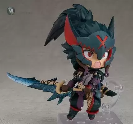 黏土人#1284‐DX 怪物猎人：世界 女猎人 迅龙α Ver. DX