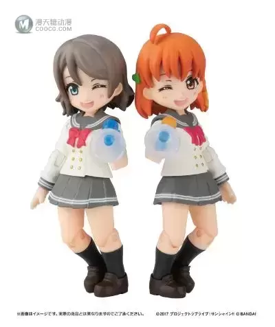 Aqours SHOOTERS！Love Live! Sunshine!! 黑泽露比 ＆ 渡边曜 ＆ 高海千歌