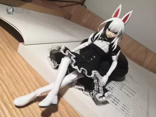 人形の服 White x Black