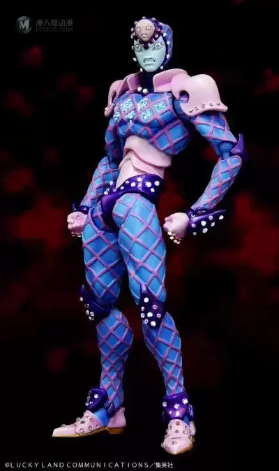 超像可动 JoJo的奇妙冒险 黄金之风 绯红之王 施华洛世奇限定版