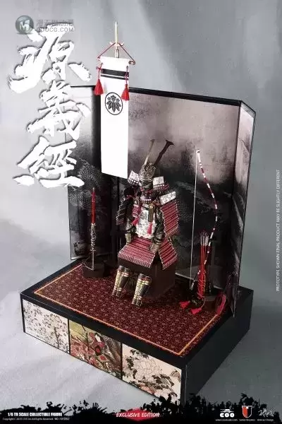 SE062 1/6 帝国系列 合金压铸 - 遮那王 源义经（珍藏版）