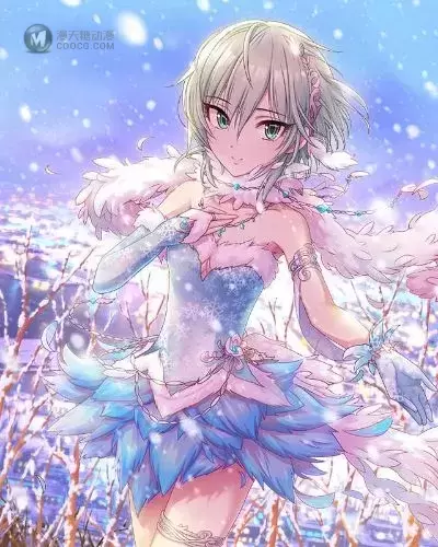 偶像大师灰姑娘女孩 安娜斯塔西娅 Snow Fairy ver.