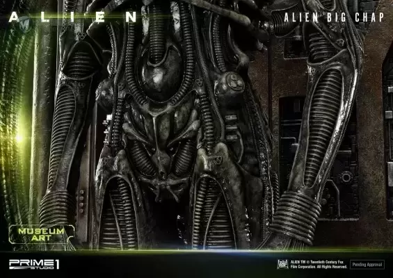 34寸- 异形 ALIEN BIG CHAP 博物馆级3D壁挂 WAAL-06