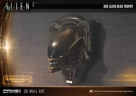 3D墙壁艺术 WAAL-03 异形3 异形狗  闭口版