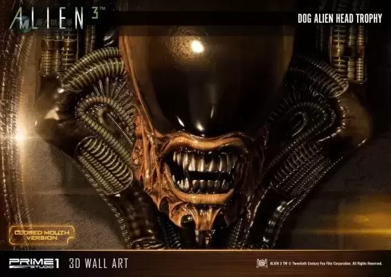 3D墙壁艺术 WAAL-03 异形3 异形狗  闭口版