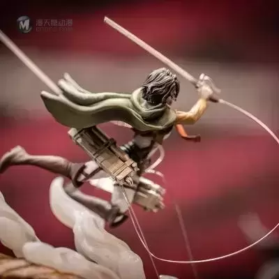 Elite Exclusive Statue 进击的巨人 巨人&三笠·阿克曼&铠之巨人