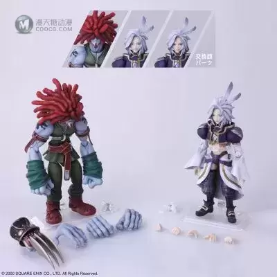 BRING ARTS系列 最终幻想9 库加＆萨拉曼达・科罗尔