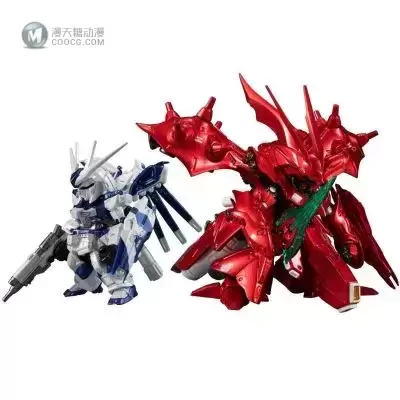 食玩 机动战士高达 逆袭的夏亚 贝托蒂嘉的子嗣  MSN-04-2 夜莺 Metallic Color ver.