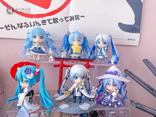 黏土人#1319 Vocaloid 初音未来 雪初音 2.0