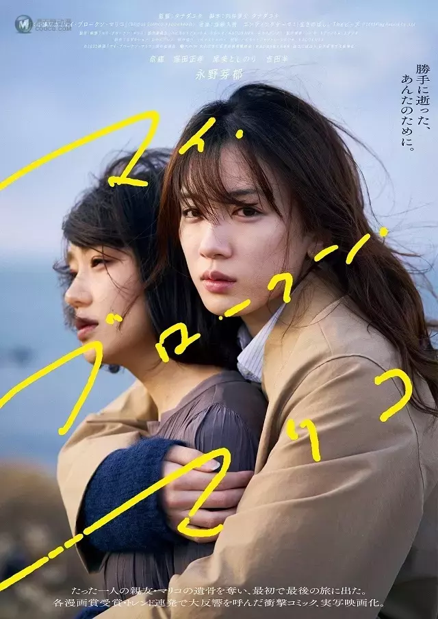 漫改真人电影「My Broken Mariko」主视觉图公开