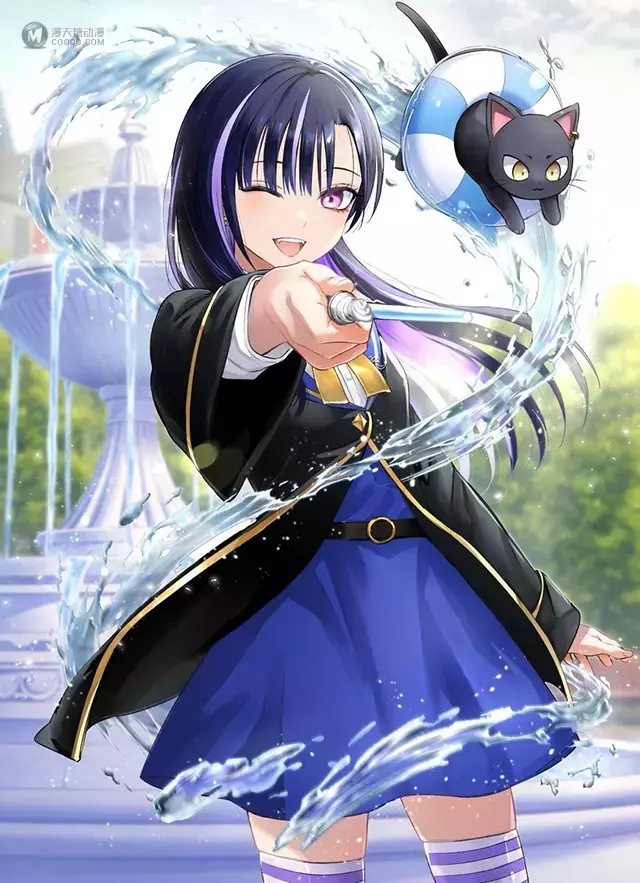 漫画「黑猫与魔女的教室」第二卷封面公布