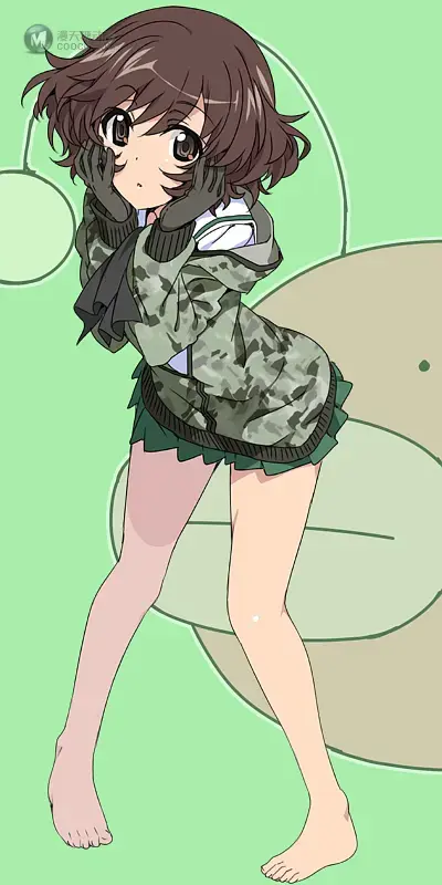 如果有一部军事元素+美少女的动漫一定可以大卖吧？！